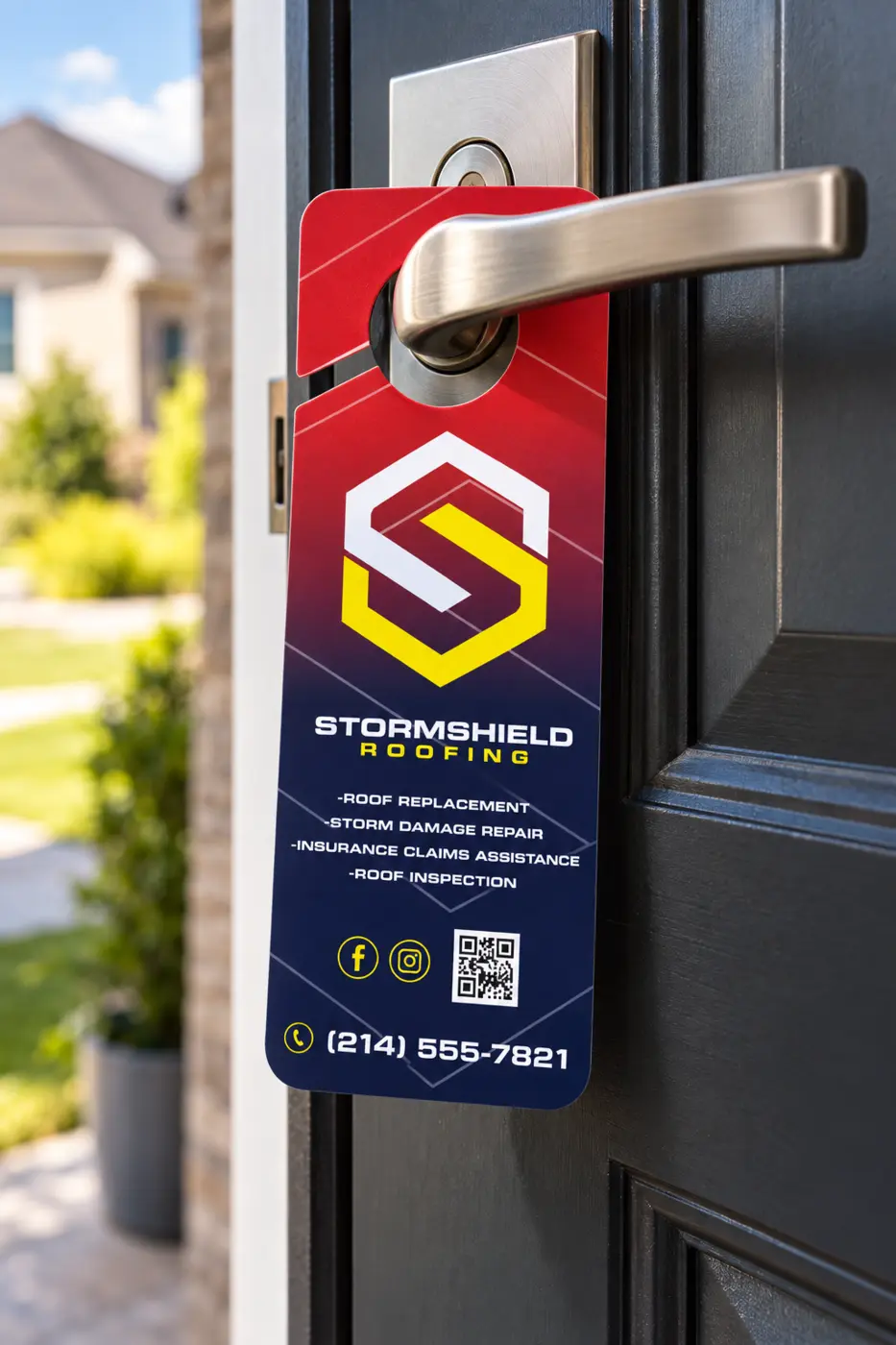 StormShield Roofing door hanger