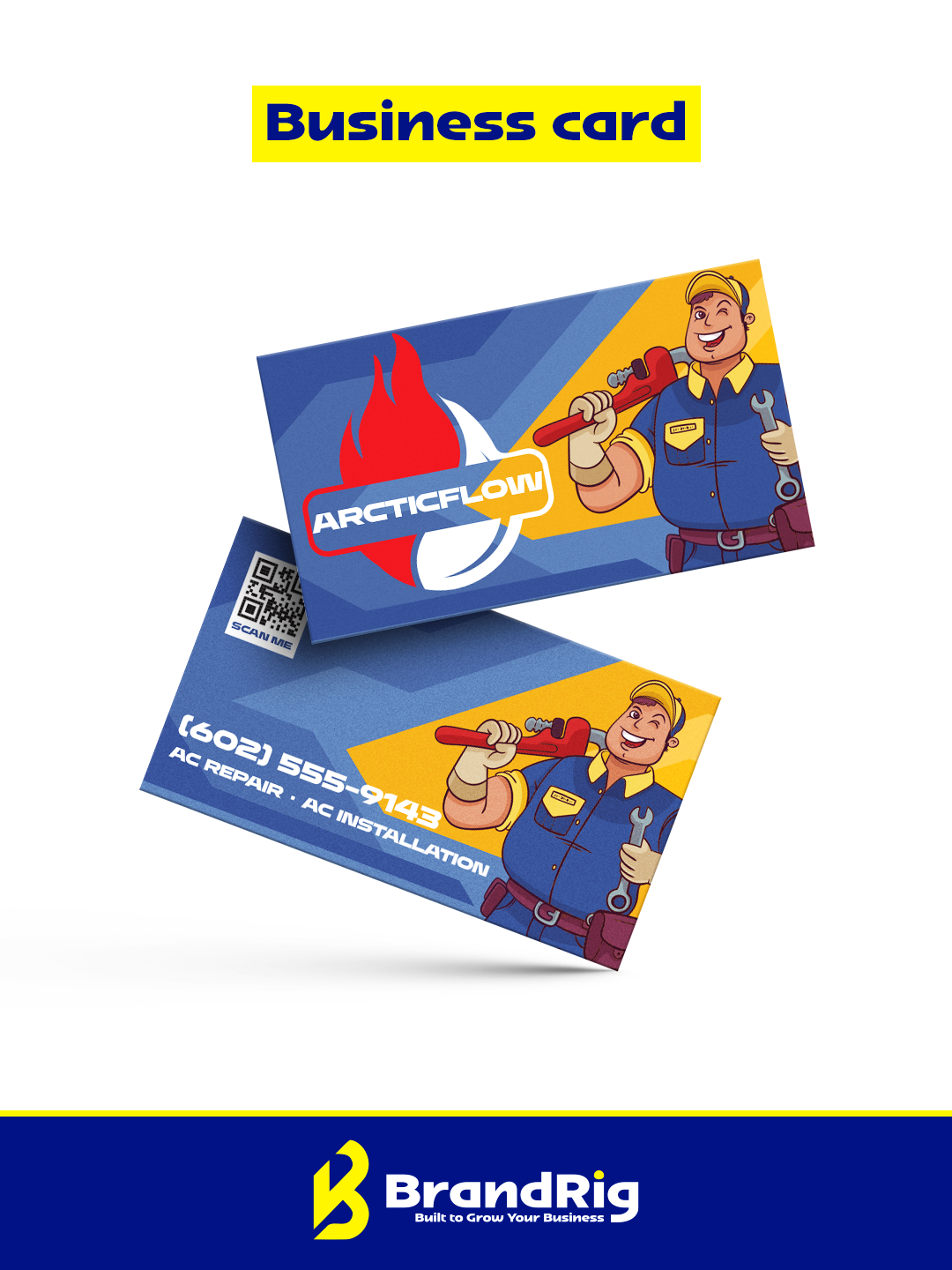 ArcticFlow business card