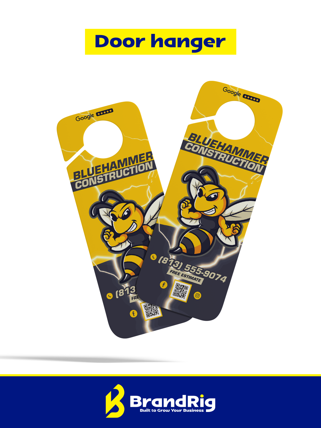 BlueHammer door hanger