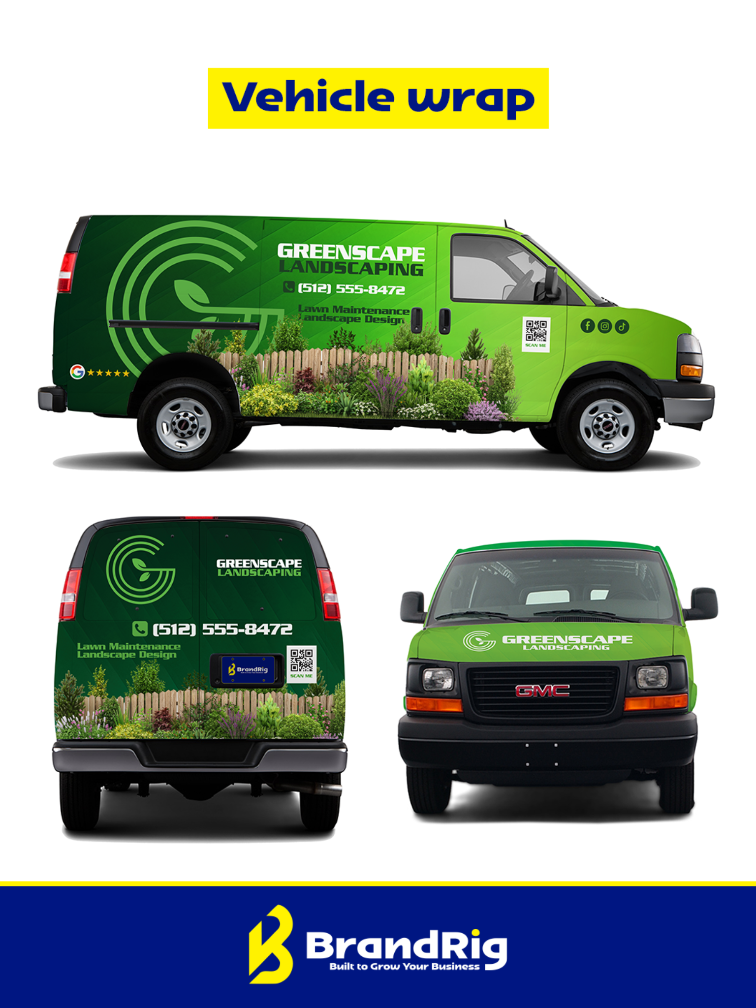 GreenScape wrap design