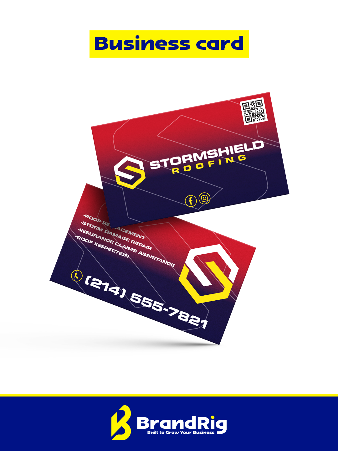 StormShield business card