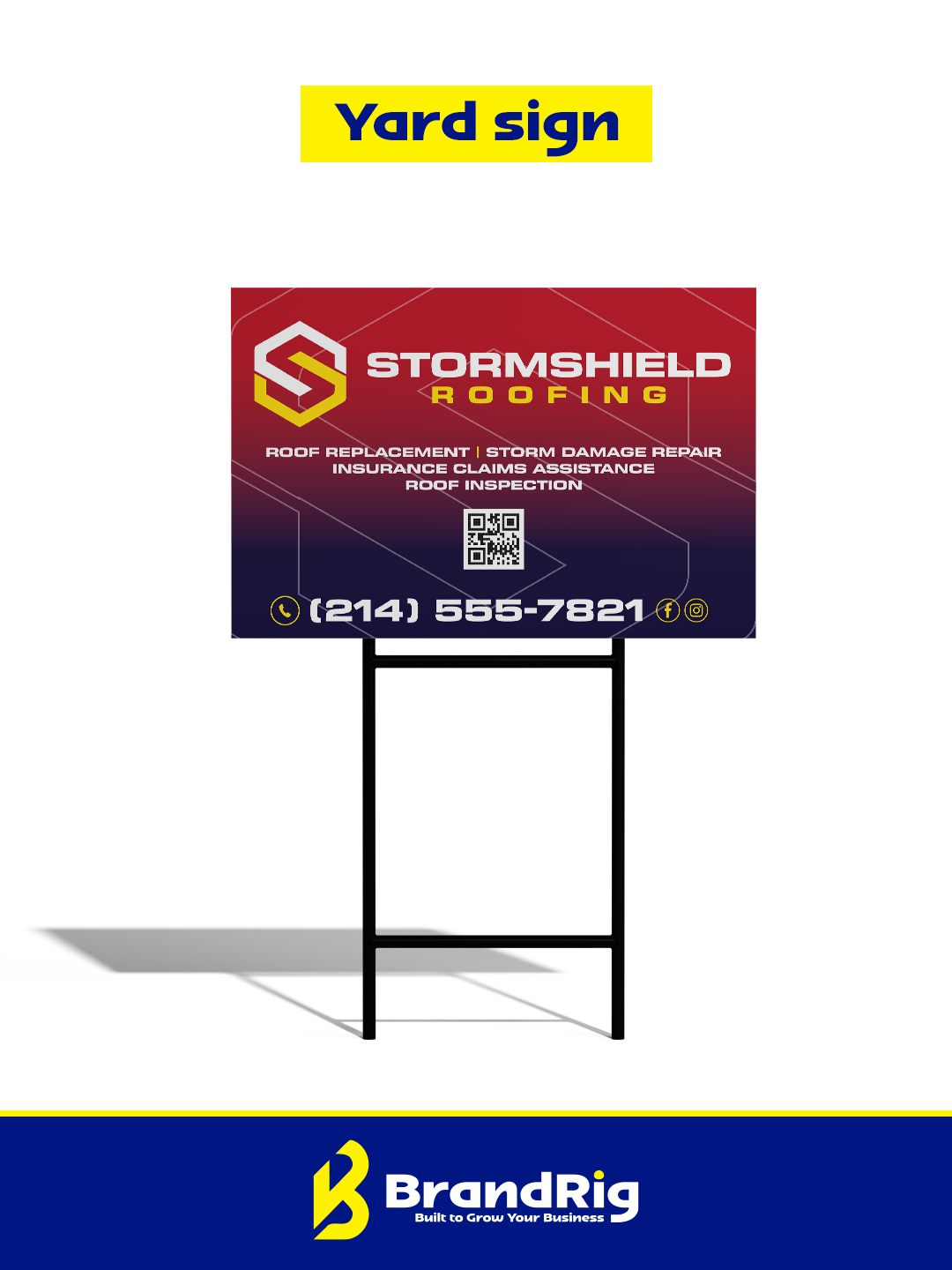 StormShield yard sign